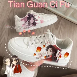 Tian Guan Ci Fu Hua Cheng Xie Lian Cosplay Canvas Shoes Women Men Student Ankle Boots Sneakers Couple High Top Sport Shoes