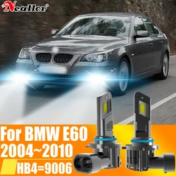 2pcs HB4 9006 Led Fog Light Canbu Car Bulb High Power 6000K Xenon White Headlight Turbo Diode Lamp 12v 55w For BMW E60 2004~2010