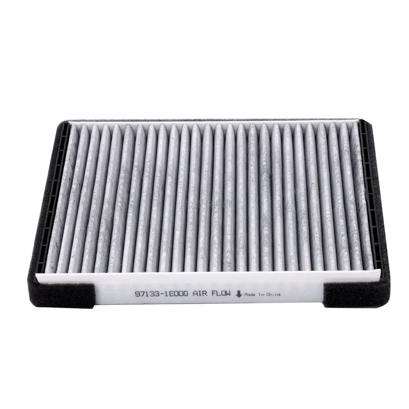 Car Pollen Cabin Air Filter 97133-1E000 For Hyundai Accent Elantra i30 LC MC HD MD UD GD Kia Carens Cee'd JD 2012 2013 2014 2015