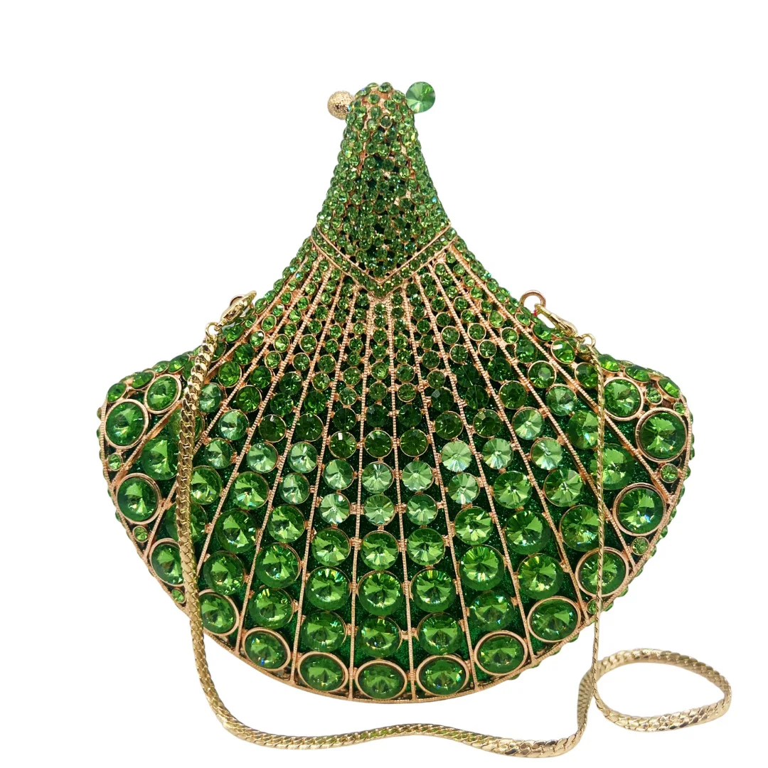 

Роскошный фиолетовый клатч с кристаллами и стразами, вечерняя сумочка для женщин, для вечеринок, выпускных, свадеб, клатч-кошелек