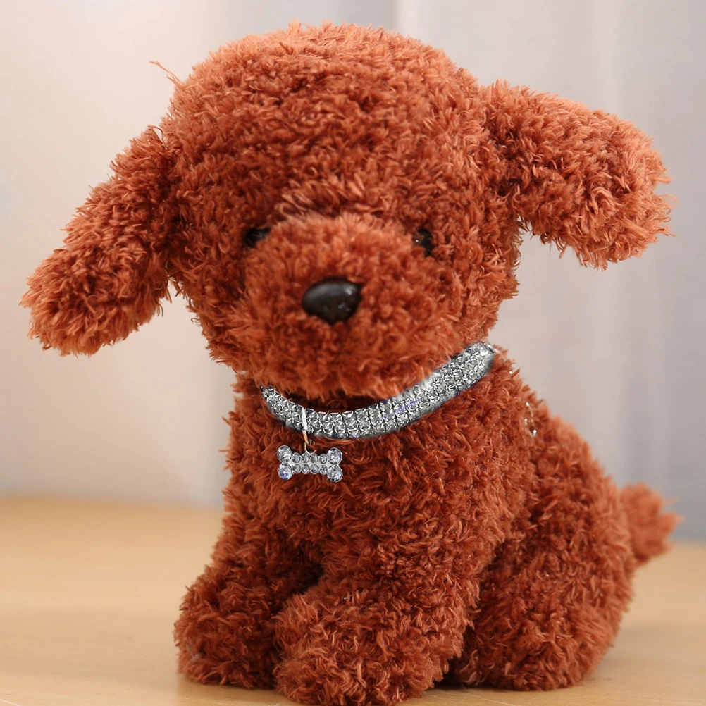 

Rhinestone Dog Collar Bone Charm Elastic Cat Neckchain Bright Creative Pet Supplies Comfortable Wear Party Gift For
