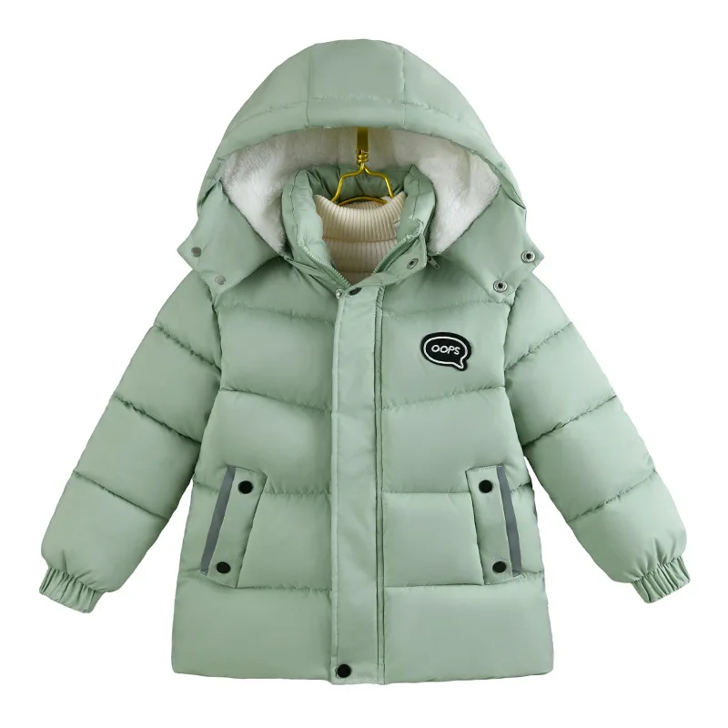 

A thick winter cotton-padded jacket for boys a fashionable short stylish and trendy cross-border cotton-padded jacket