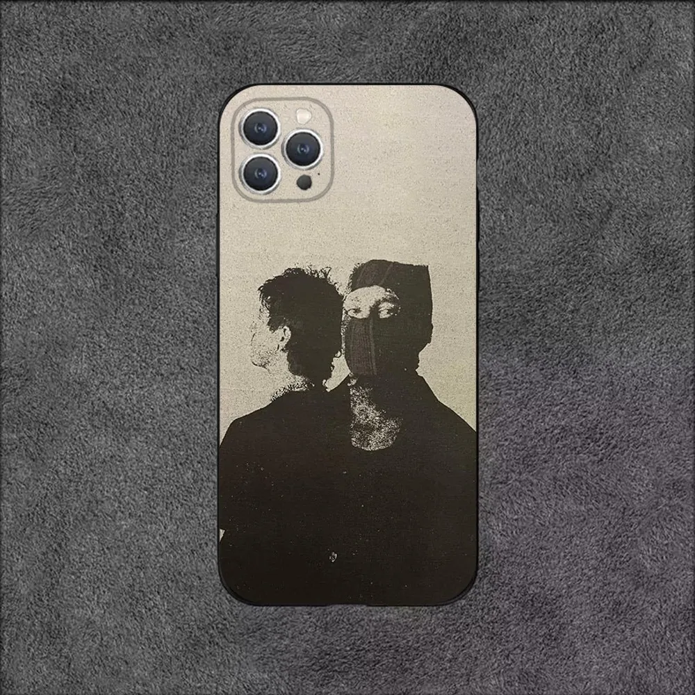 T-Twenty one pilots Phone Case For iPhone 16,15,14,13,12,11,Plus,Pro Max,XS,X,XR,SE,Mini,8,7 Soft Silicone Black Cover