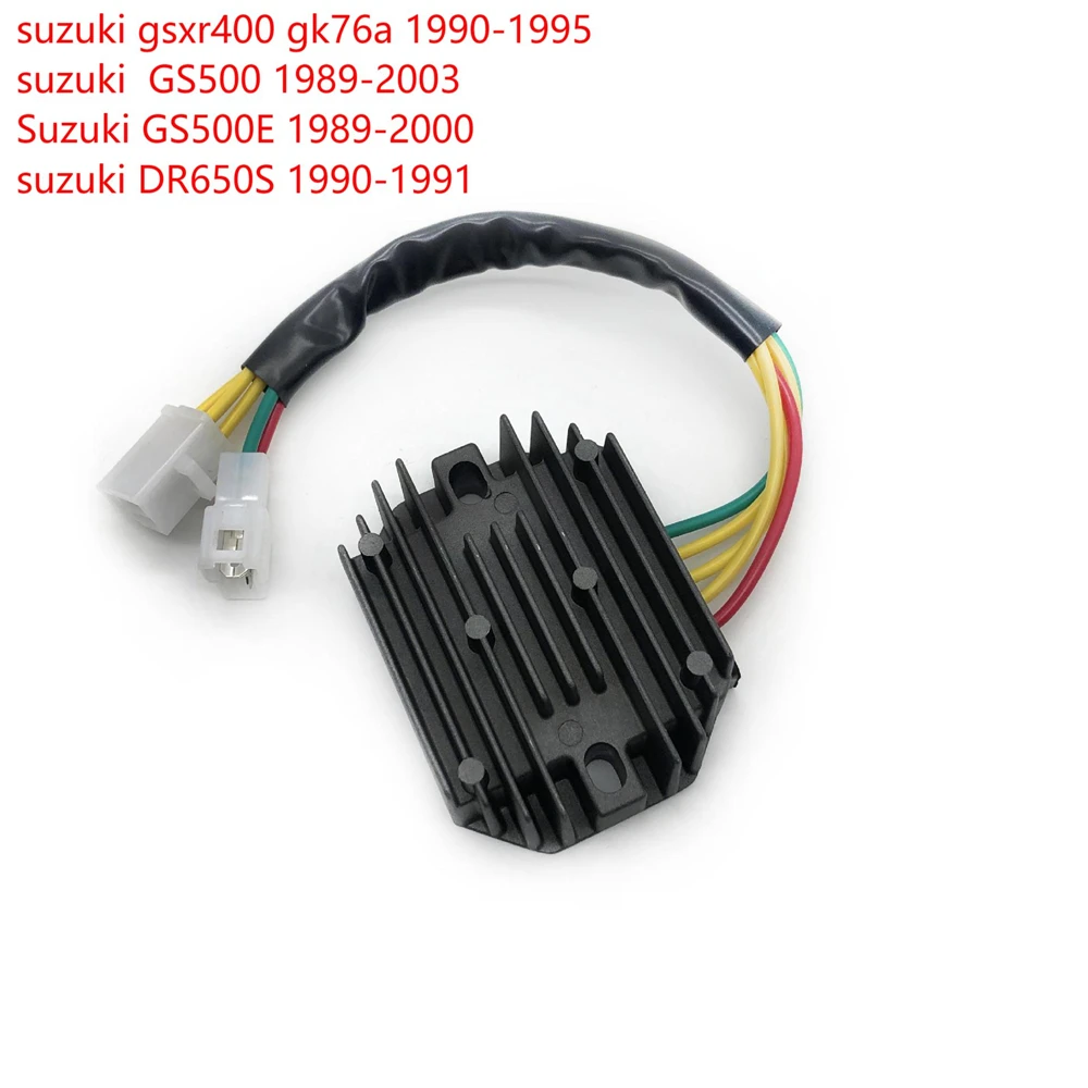 Motorcycle Regulator Rectifier for Suzuki GSXR400 GK76A 1990-1995 GS500 1989-2003 GS500E 1989-2000 DR650S 1990-1991 Accessories