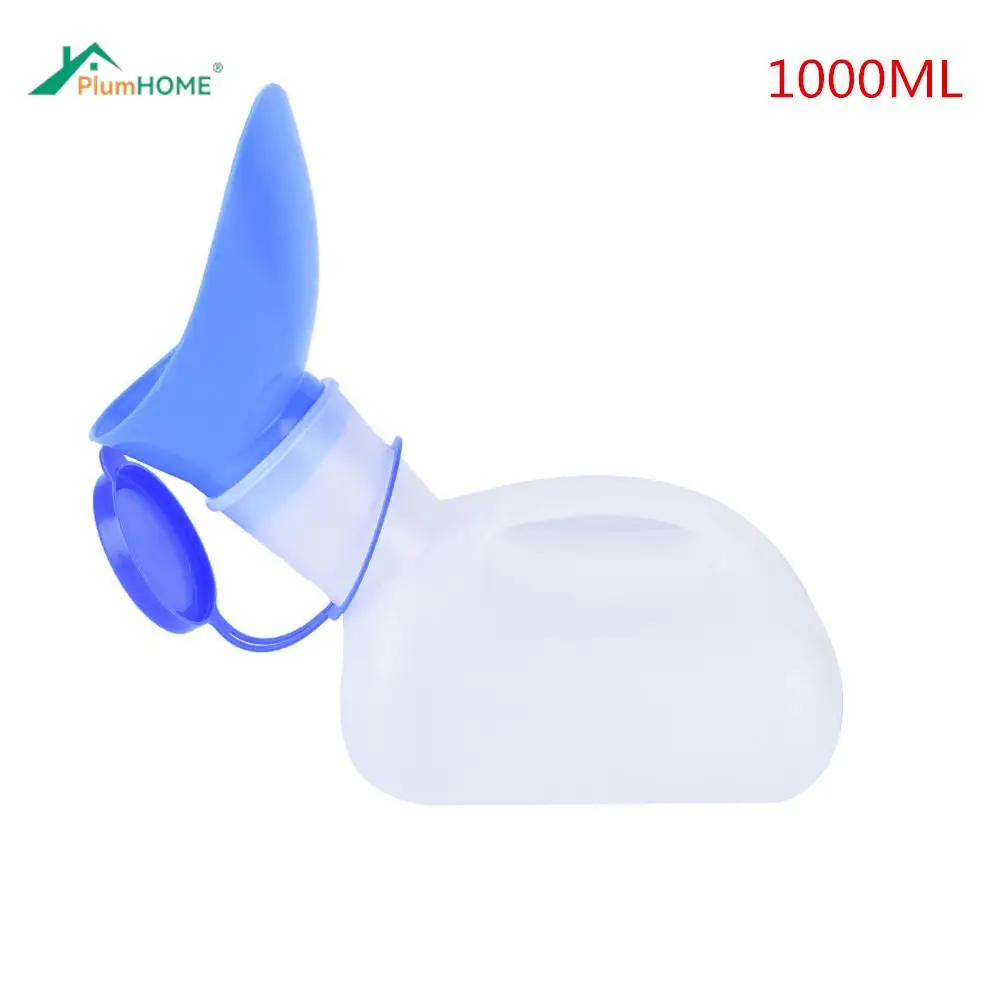 Unisex Potty Urinal for Car Toliet Urinal for Men and Women 1000ML Bedpans Pee Bottlefor Portable Camping Outdoor Travel Kit