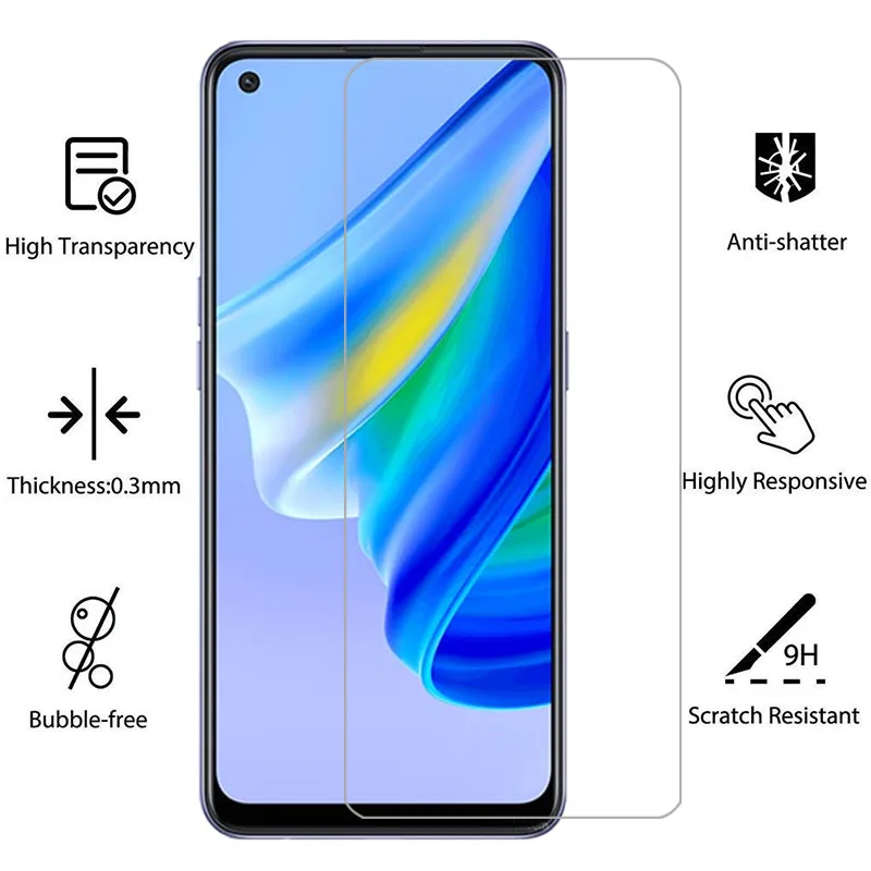 حافظة هاتف من الزجاج المقسى لهاتف oppo a95 4g 5g على oppoa95 a 95 95a 4 5 g a954g a955g غطاء خلفي 360 واقي opp Opp oppa appo