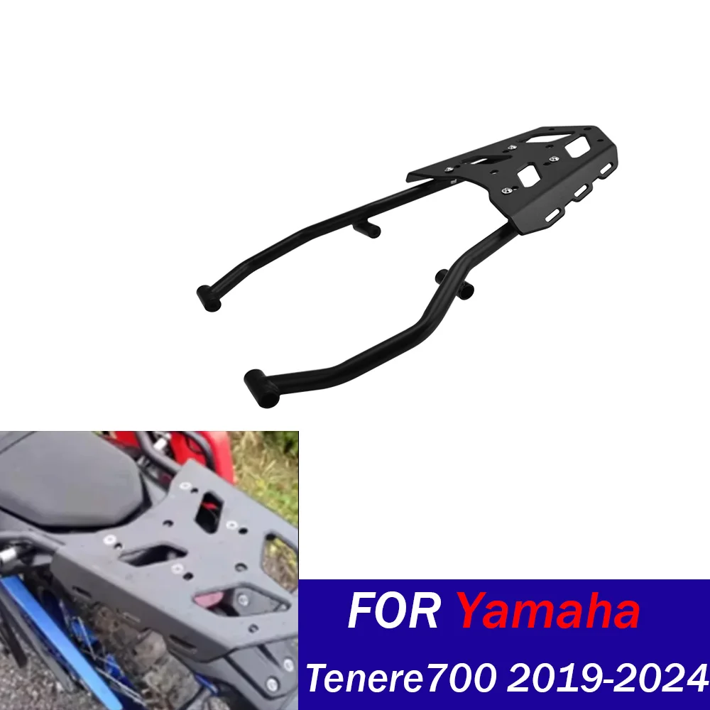 

XTZ700 Tenere700 задний багажник для Yamaha Tenere700 XTZ 2019-2024 мотоциклетный хвостовой чехол, поддержка полки, держатель, кронштейн