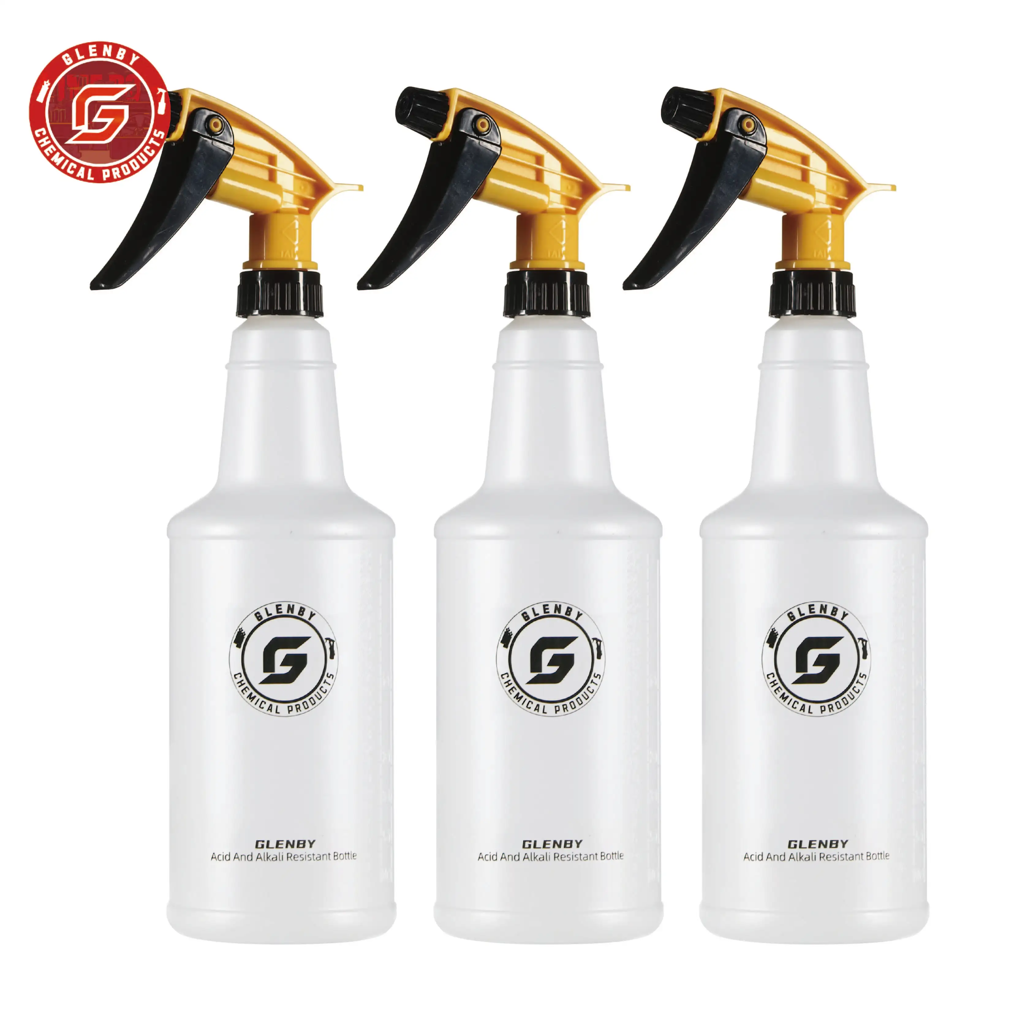 26 fl oz lege plastic spuitflessen, autoreinigingsspuitfles, plantenbesproeiingsspuitfles, spuitfles voor thuisreiniging