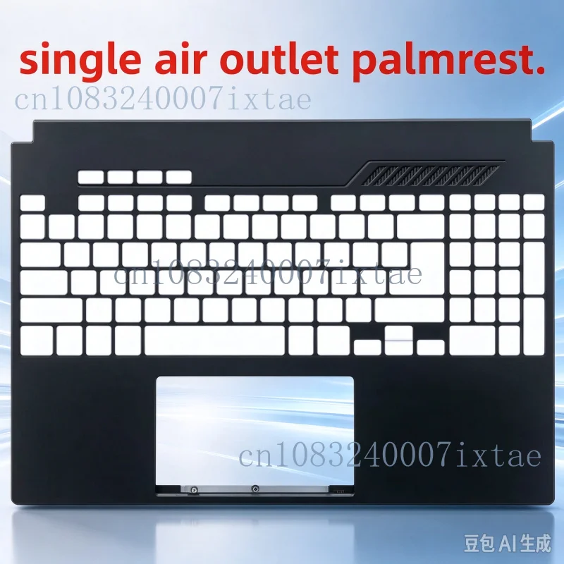 Replacement Upper Case Palmrest Bottom Case For ASUS TUF Gaming A15 2022 FA507 FA507RC FA507RE With Red Or Orange Triangle Foot