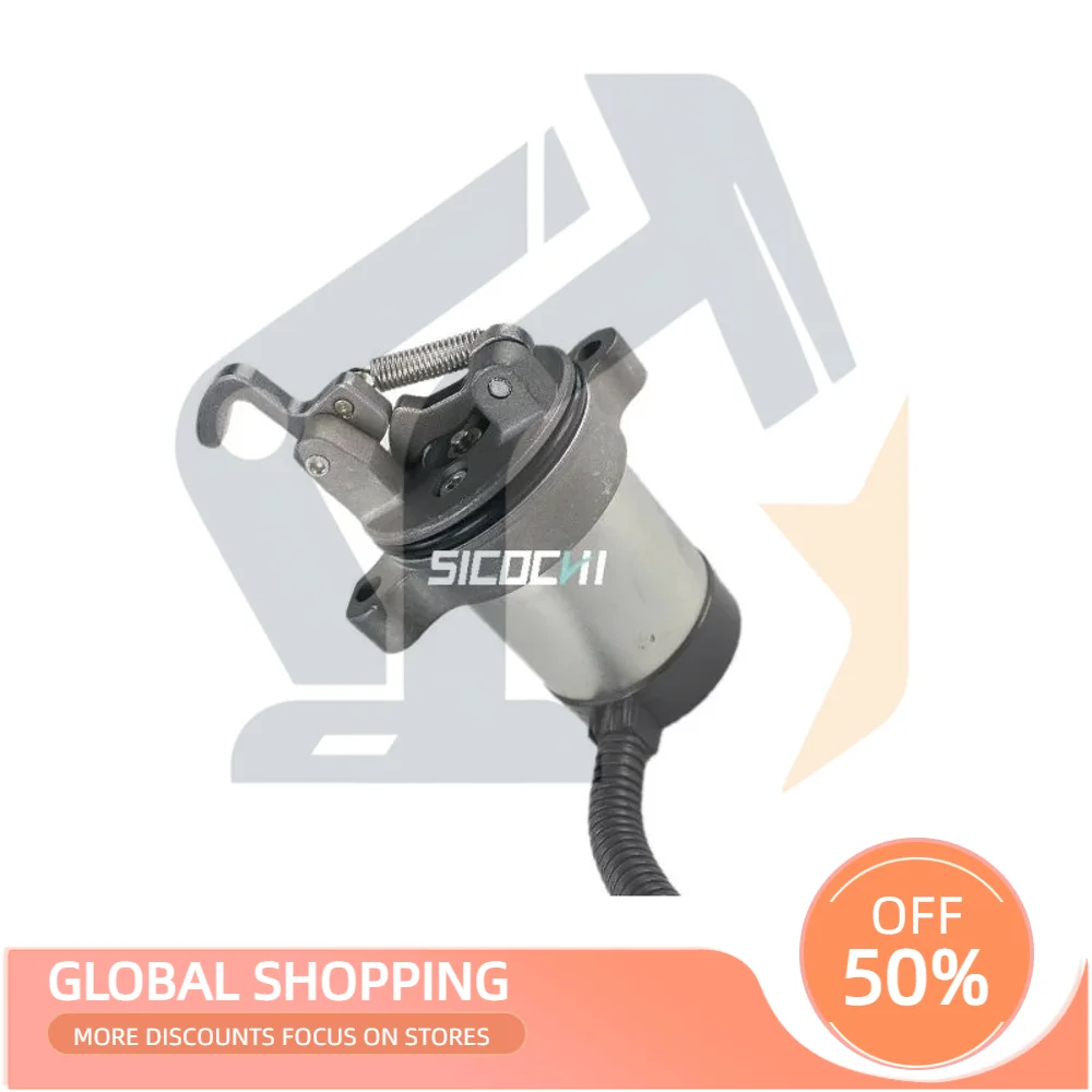 

For Bobcat A300 T200 Flameout Solenoid Valve And Fuel Cut-off 6889272 7027251