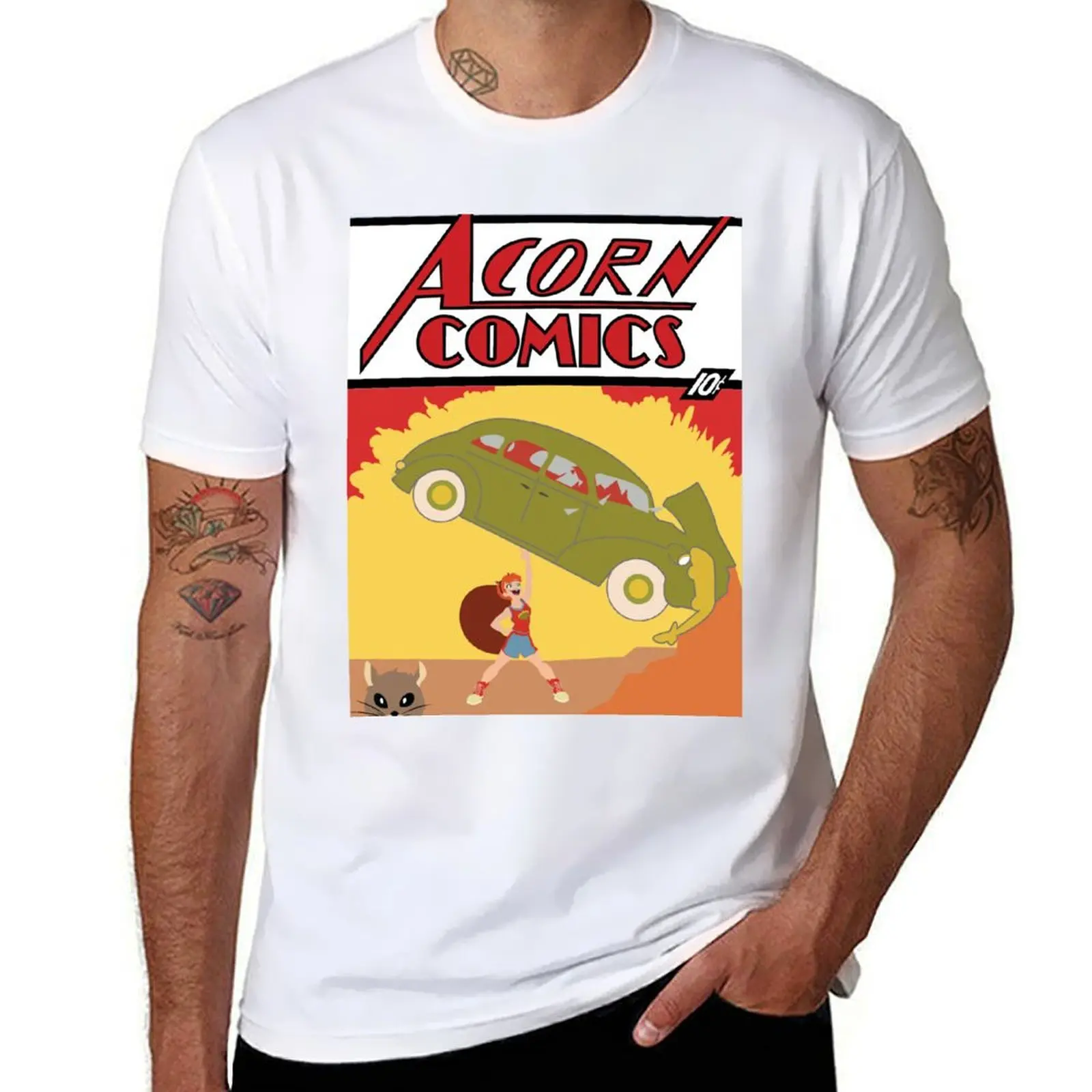 

Acorn Comics #1 T-Shirt t shirts cotton 100% man t shirts graphic t shirt man cotton T-Shirt