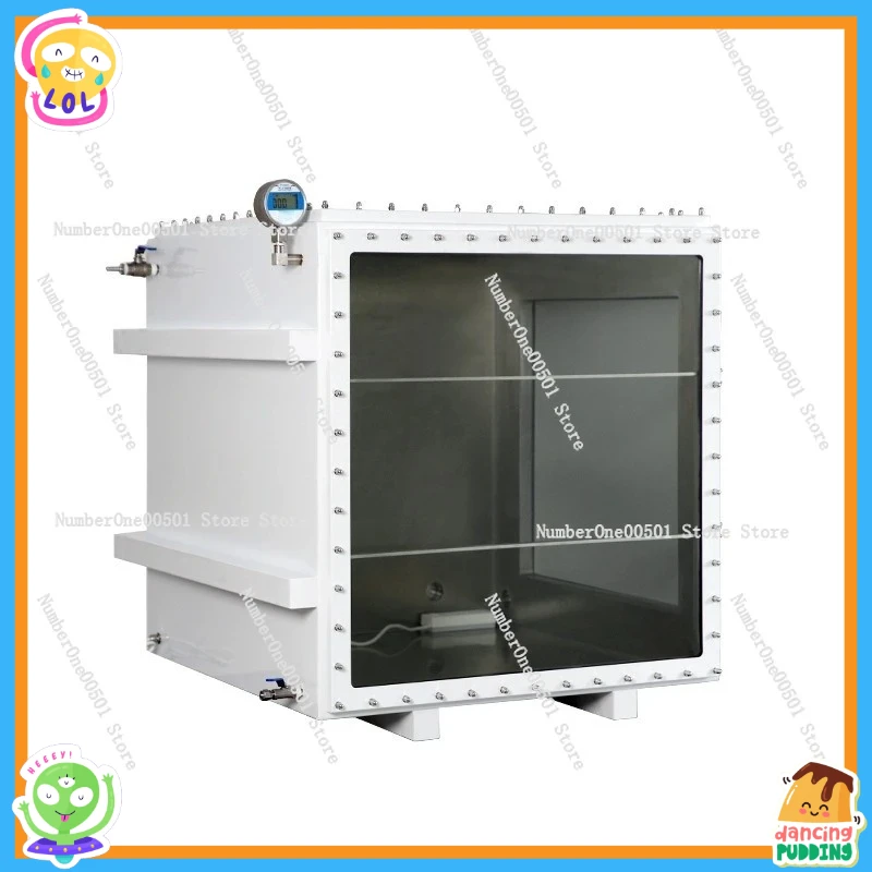 

Stainless Steel Vacuum Degassing Chamber Vacuum Defoaming Box for Epoxy Resin Silicone Lab Use