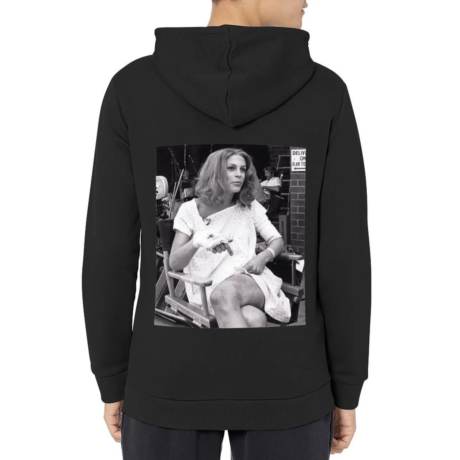 

Jamie Lee Curtis Hoodie autumn men clothing autumn clothes korean autumn clothes anime hoodie