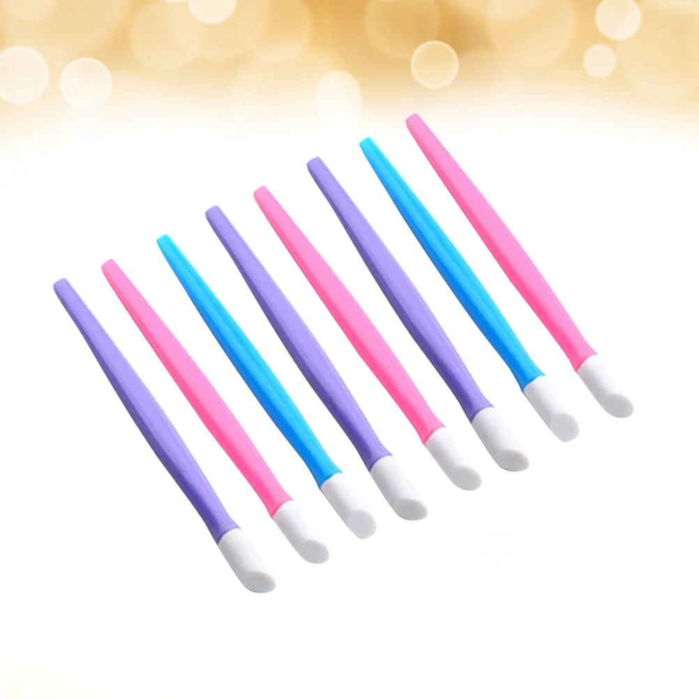 

50Pcs Nail Art Press Pen Delicate Design Soft Head Easy to Handle Non-Deformation for Professional and Home Use