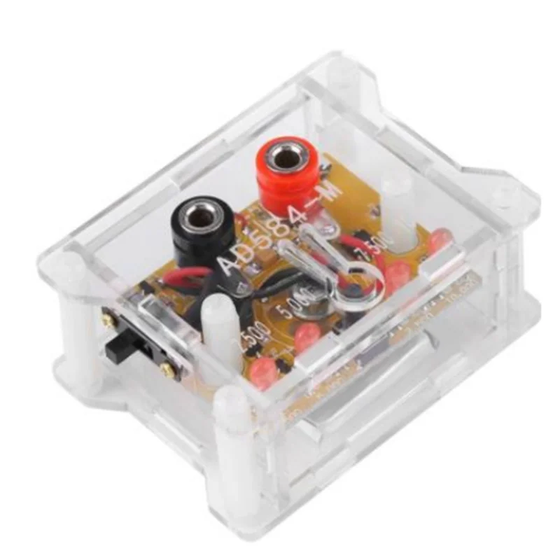 

A22I AD584 Reference Module with Transparent Housing 2.5V/7.5V/5V/10V 4 Channel High Precision Voltage Reference Module