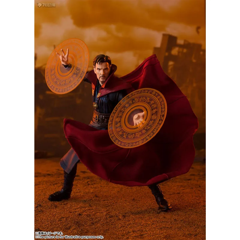 Bandai Originele S.H.Figuarts Avengers Doctor Strange 155mm Anime Actiefiguren Speelgoed voor Jongens Kerstcadeau Collectible Model