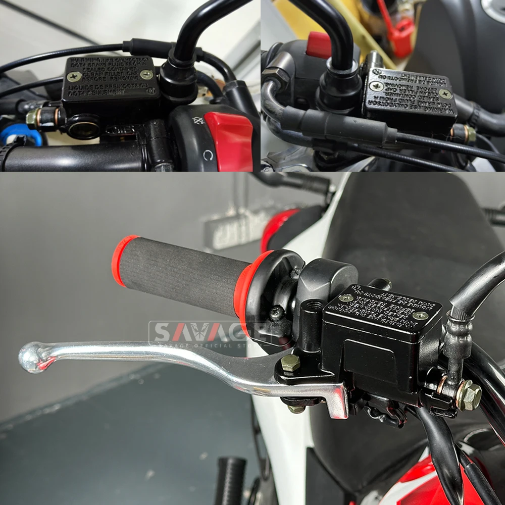 Cylinder hamulca przedniego do HONDA XR 190L 150L 125L 650L XR 250/400 CRF250L CRF300L MSX 125 Grom dźwignia hamulca motocyklowego — zdjęcie 3