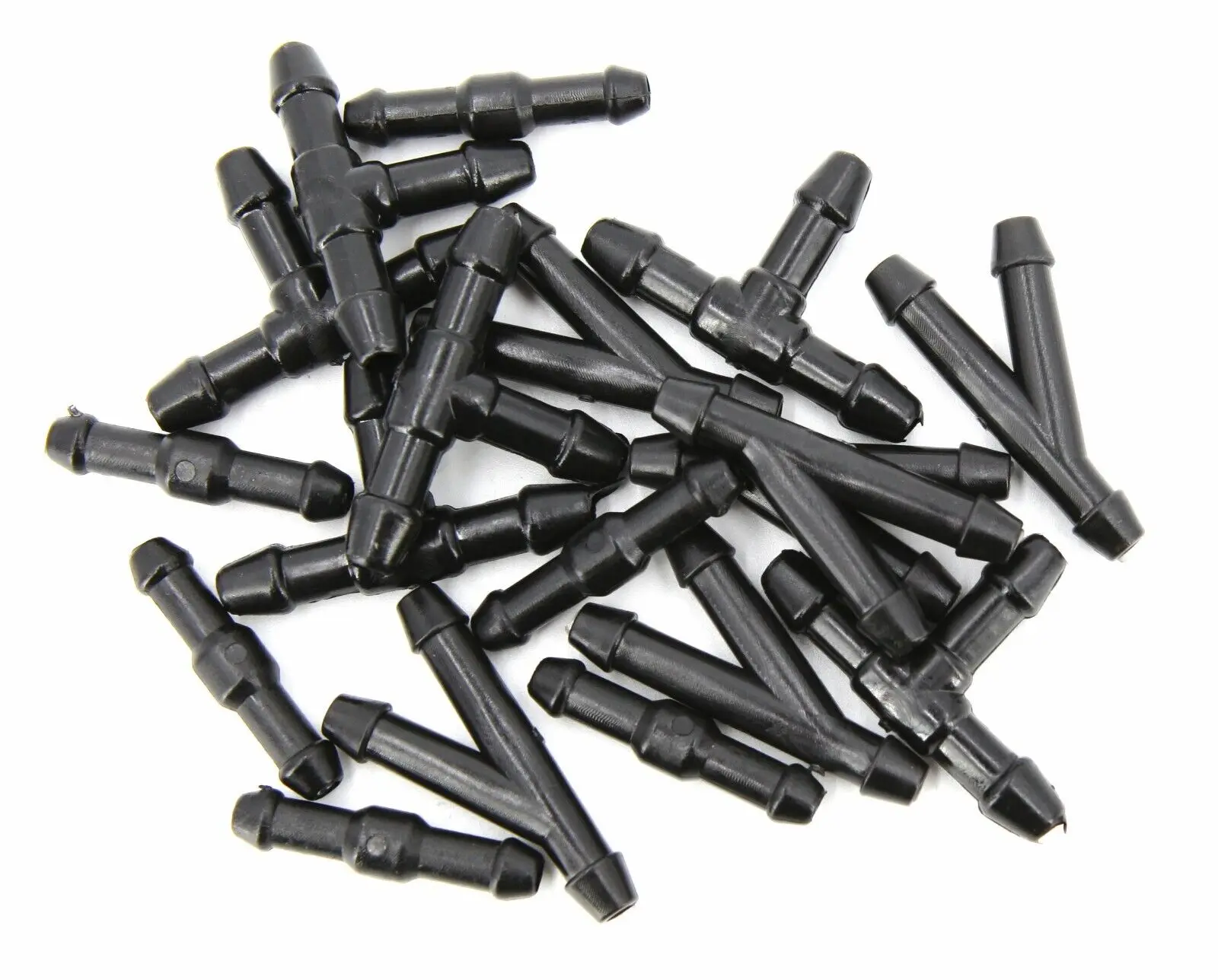 

18Pcs Universal 2m Windshield Washer Nozzle Hose Tube Pipe W/ Connector T Y Straight For Front Window Headlight Pump Car Parts