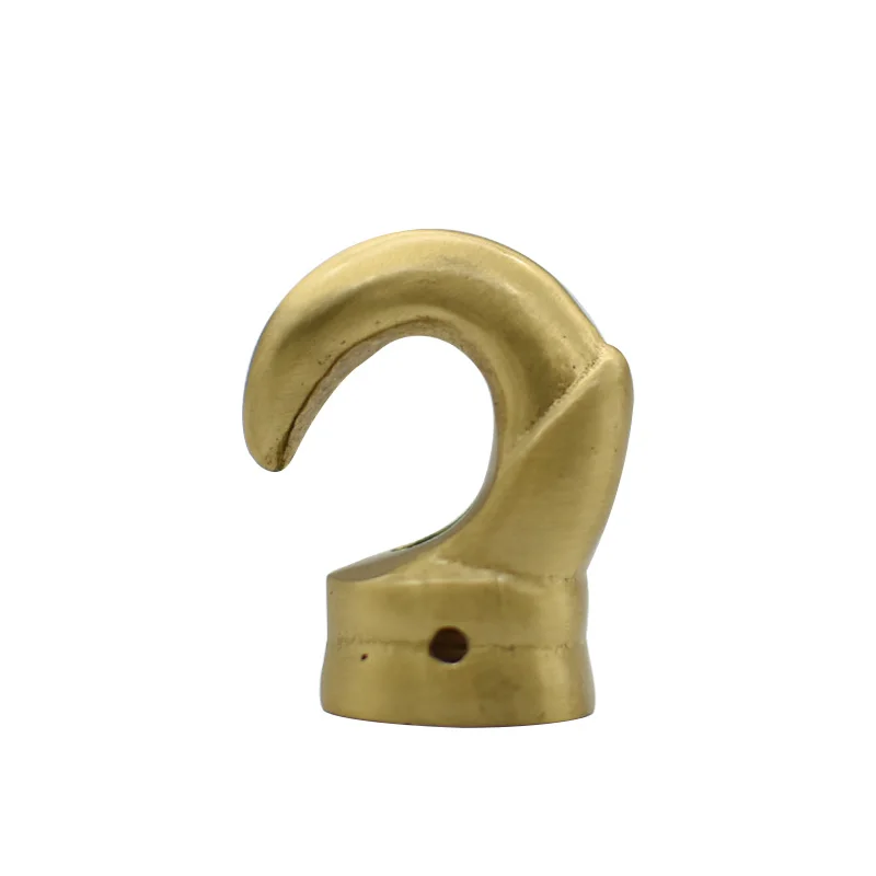 2 Pieces M10  M12 M14 M16 Brass material lamp parts base accessories hooks copper chain hook for lighting base ceiling mount
