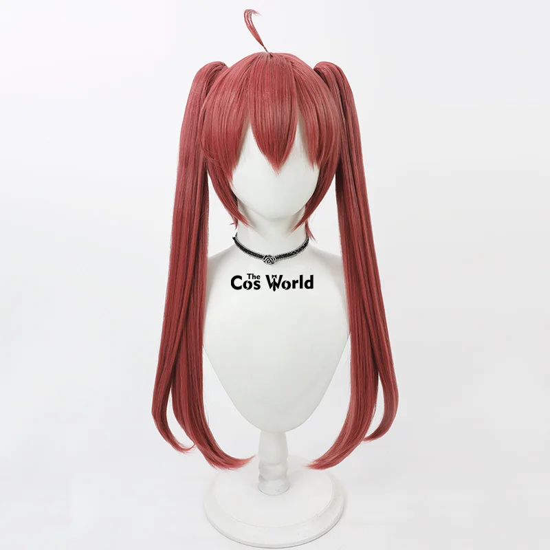 Date a Live Itsuka Kotori Anime 80 cm Parrucche cosplay lunghe e diritte Fibra di capelli sintetici resistenti al calore + cappuccio per parrucca