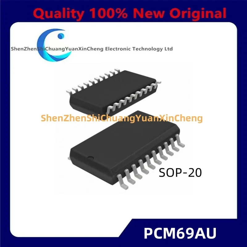 

1-5piece 100% New PCM69AU sop-20 Chipset IC DAC/AUDIO 18BIT 20SOIC
