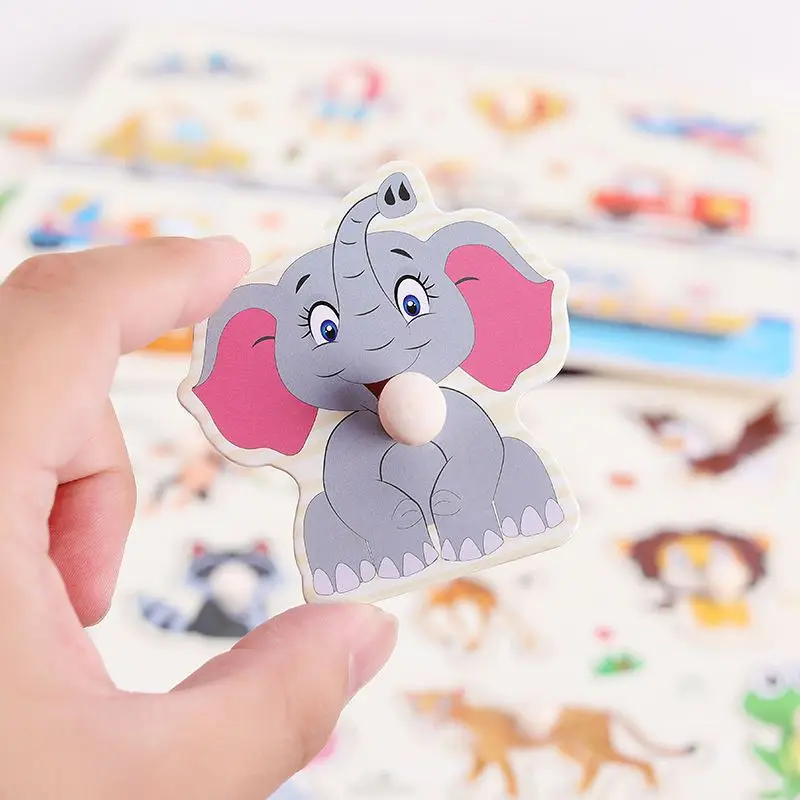 Рисунок 5 - Детские деревянные головоломки Монтессори