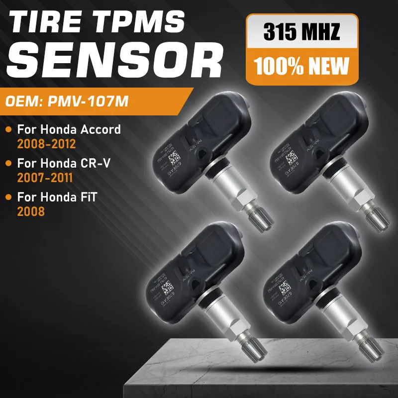 

Tire Pressure Monitor Sensor TPMS For Honda Accord 8th gen 2008-2012 Honda CRV CR-V 3 2007-2011 Honda FiT 2008 PMV-107M 315 MHz