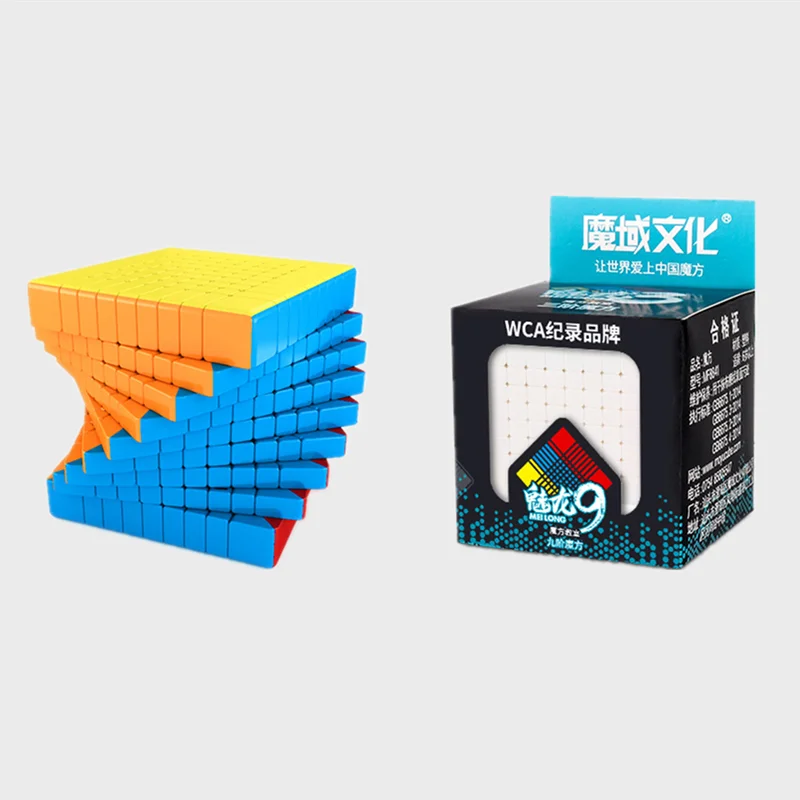 Cubo Moyu 9x9x9, CUBO MOYU, Cubo de velocidad 9*9, cubo mágico, cubo de rompecabezas