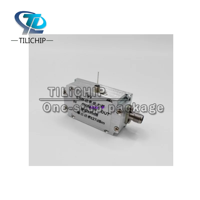 100M-8G RF amplifier 27dBm 0.5W gain ≥35dB power wideband amplifier