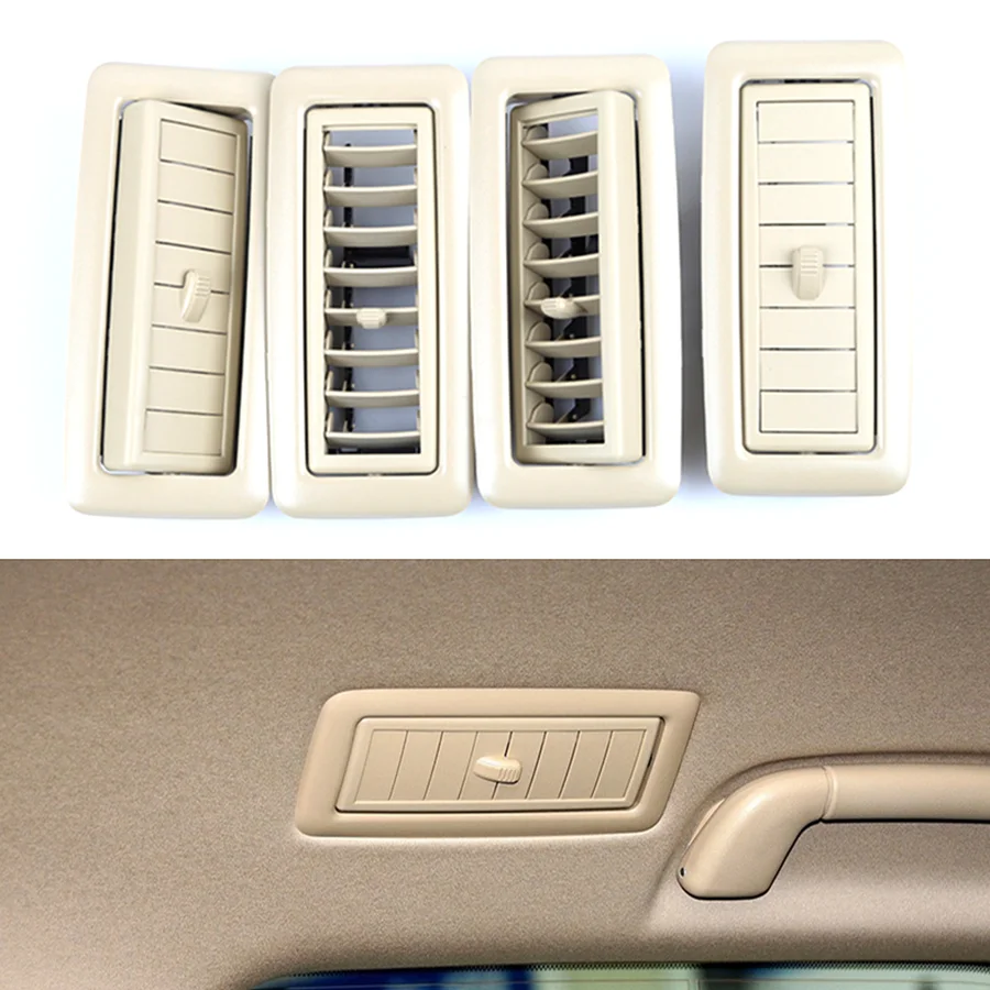 1Pc Car Interior Roof Top A/C Air Conditioner Outlet Air Conditioning Vent For Toyota Land Cruiser LC200 2008-2011 2012-2017