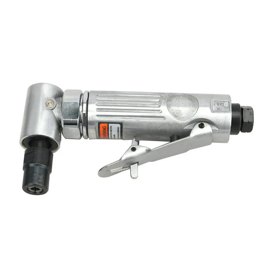 Portable Mini 1/4 Inch Air Die Grinder Pneumatic Polisher 90 Degree Grinder Angle Pneumatic Grinding Polishing Tool