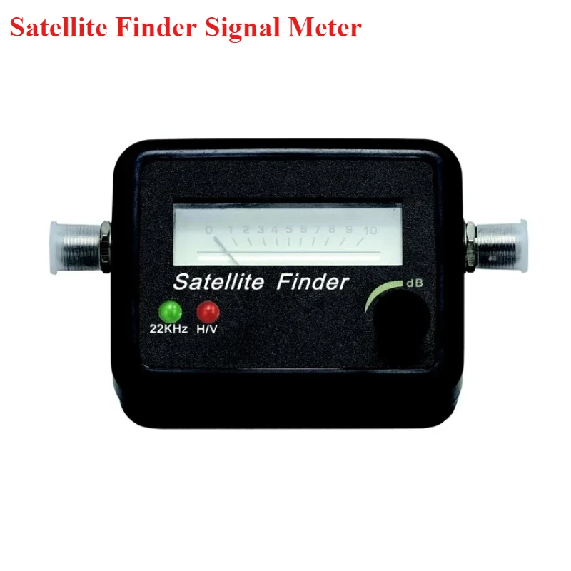 Satfinder Digital Satellite Finder Alignment Signal Meter Meter for FTA LNB Direc Signal Amplifier Sat Finder