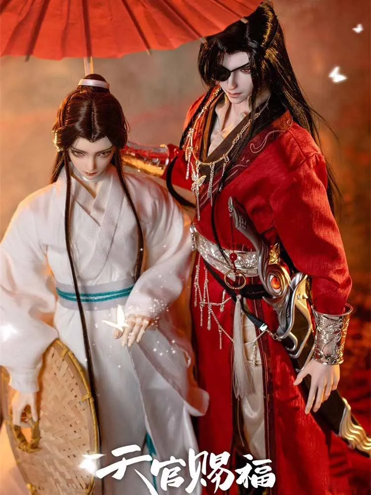 

Original Tianguan Blessing 1/3 Movable Bjd Tianguancifu Anime Figure Xielian Huacheng Couple Figurines Suit Model Doll Toy Gifts