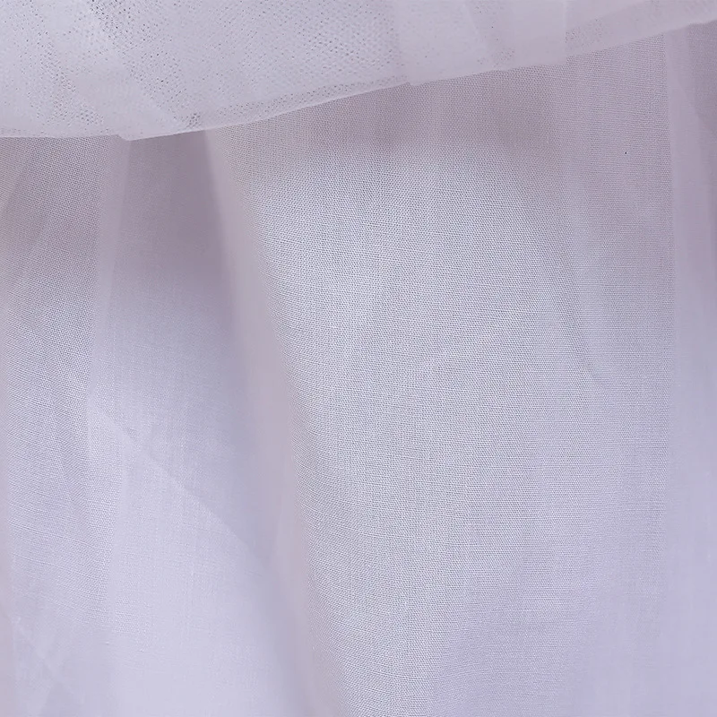 ﻿    فستان فروزن إلسا الأميرة للفتيات التنكري فستان ملكة الثلج بأكمام طويلة أبيض لحفلات إلسا ملابس الأميرة ملابس الأطفال