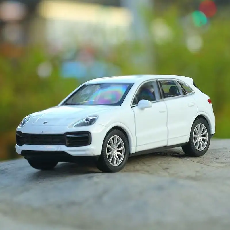 

WELLY Литой под давлением автомобиль 1:36 High Simulator Porsche Cayenne Turbo Pull Back Модель внедорожника Игрушечный автомобиль из металлического сплава для детей Подарочная коллекция