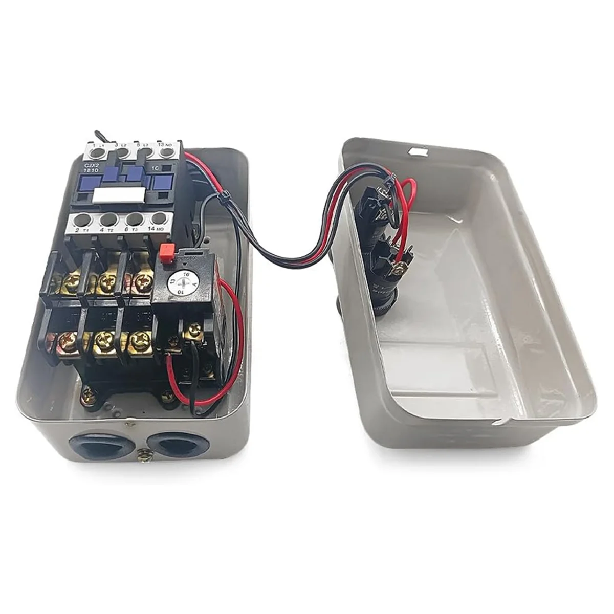 BAAX Magnetic Electric Motor , 220V 4KW 5.5HP 3 Phase or Single Phase Magnetic Switch Motor .