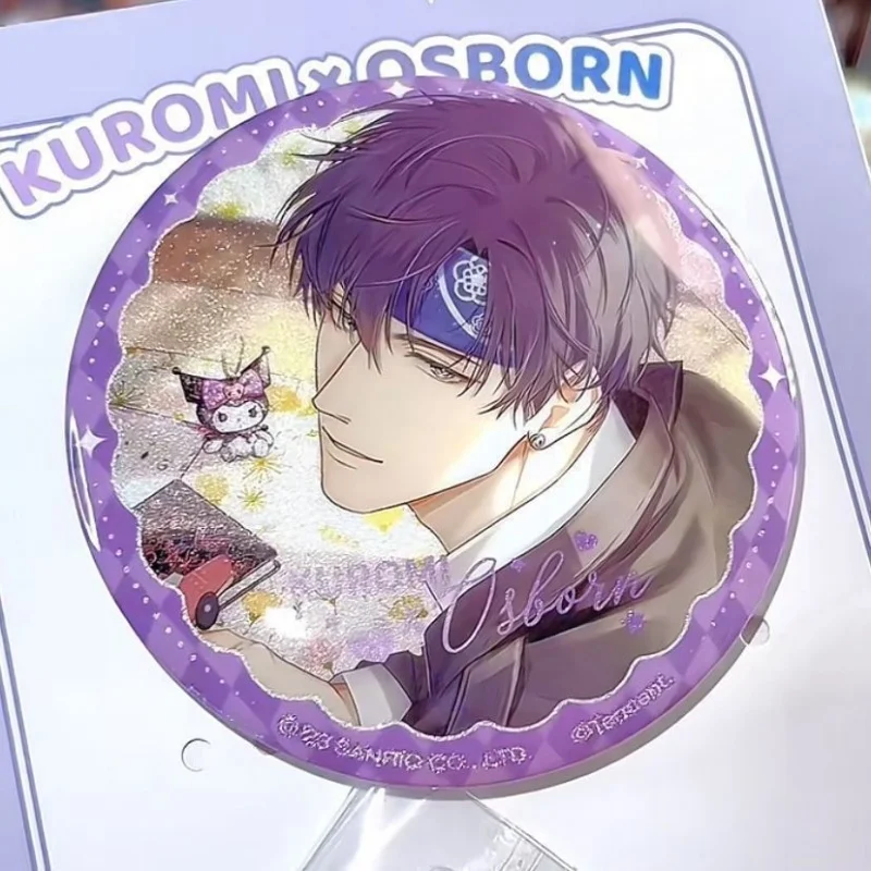 الضوء والليل أوزبورن إيفان مقاوم للماء شارة بدبوس الأمان الملابس الديكور المدرسية على ظهره Itabag اكسسوارات هدية الكريسماس #5