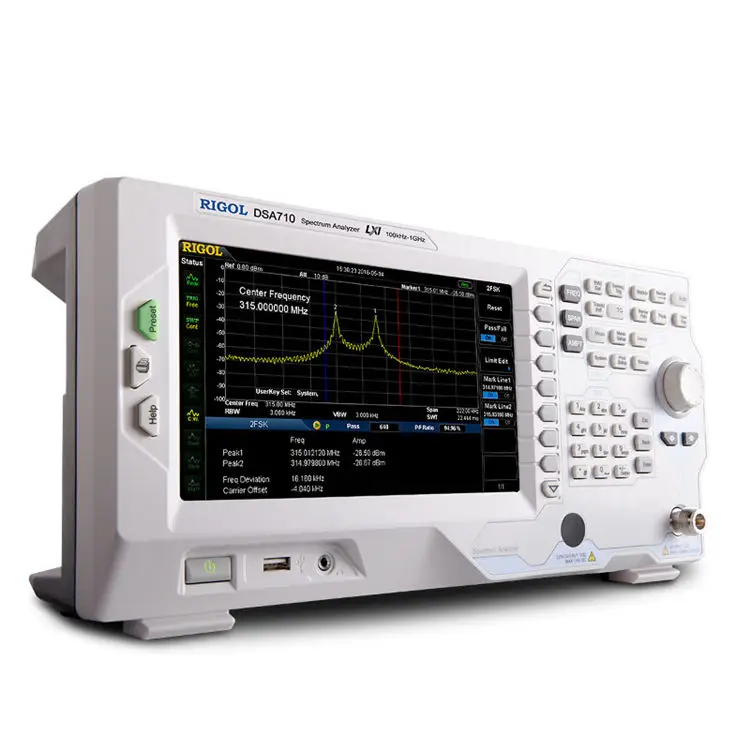 RIGOL Spectrum Analyzer DSA710 DSA705 500MHz 1GHz Entry level spectrum analyzers for education