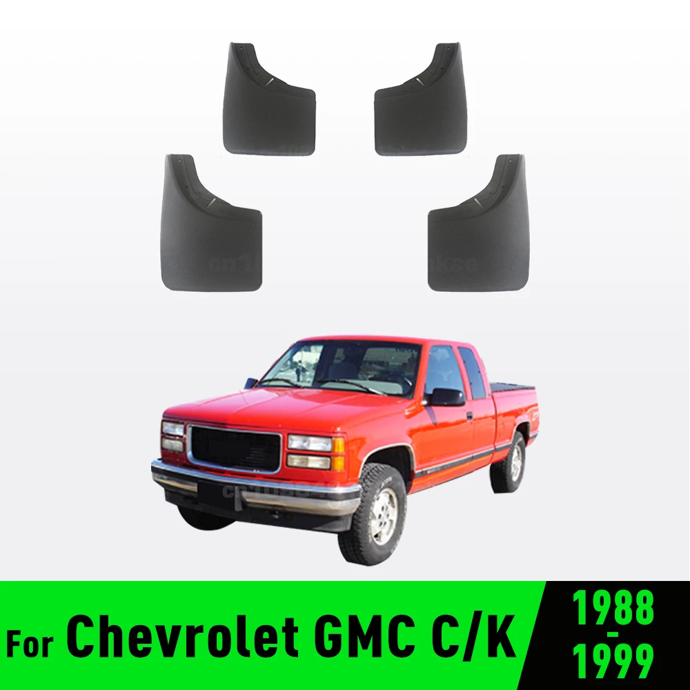 

For Chevrolet GMC C/K C1500/C2500/K1500/K2500 Pickup 1988-1998 Suburban 1992-1999 Mudflaps Splash Guards Mudguards Mud Flaps