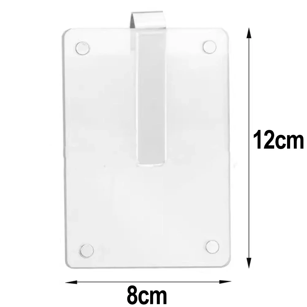 Acrylic Photo Display Car Visor Photo Holder Daily Commute Road Trip Memories Easy Insert Magnetic Photo Frame Fits Most Cars