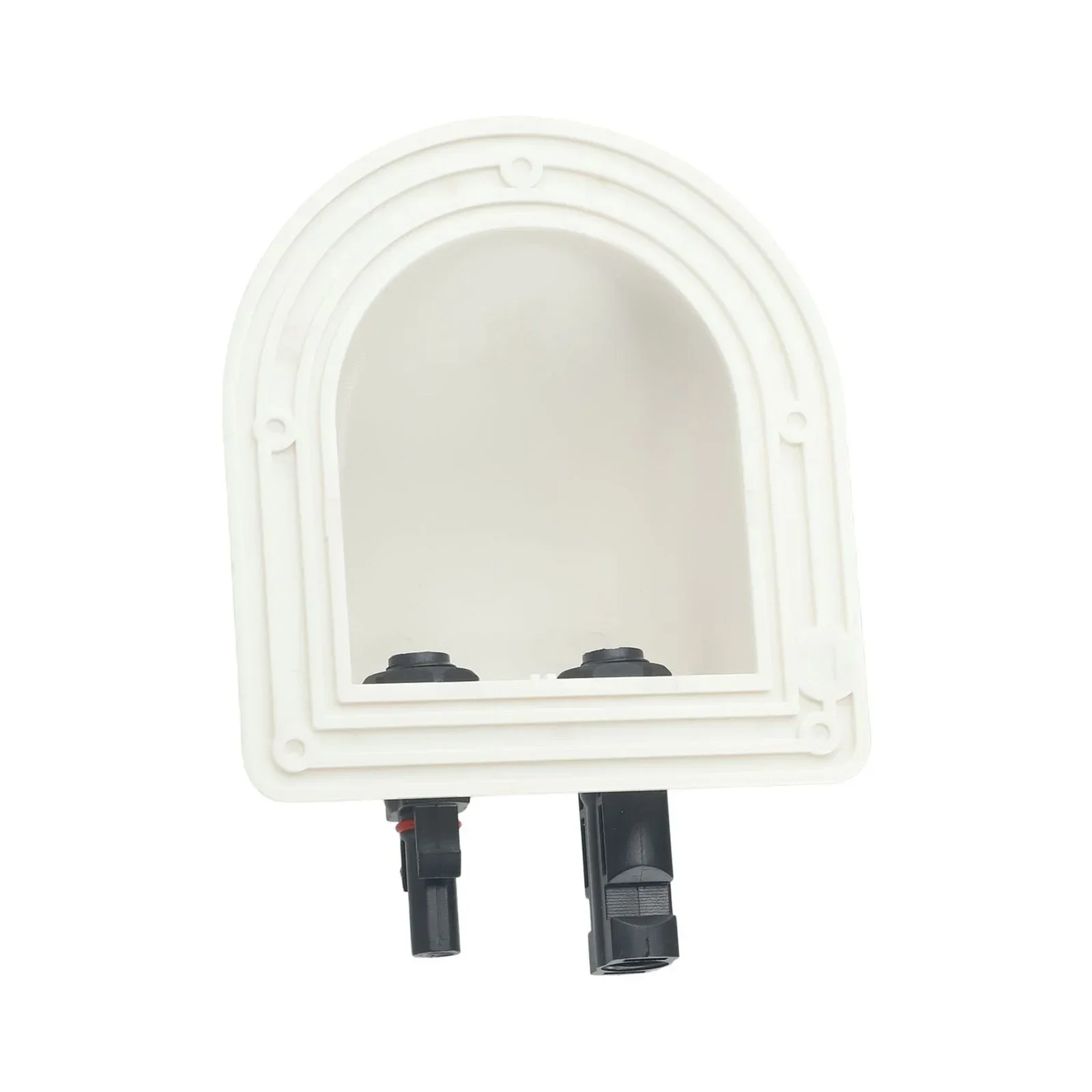 

Solar Cable Gland Solar Connect Box For Caravans Garden Holiday Homes Solar Double Cable Gland Weatherproof New