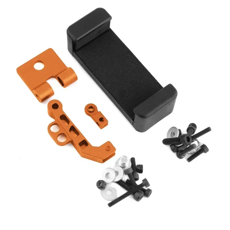 Soporte de teléfono Clip soporte de montaje para DumboRC X6 X4 2,4G 6CH transmisor control remoto 1/10 1/8 SCX10 D90 RC coche barco