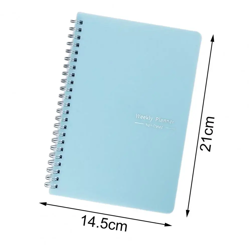 A5 Daily Weekly Planner 5 Agenda Planner Notebook Diary Weekly Planner Goal Habit Schedule Notebook Stationery Office Supplies