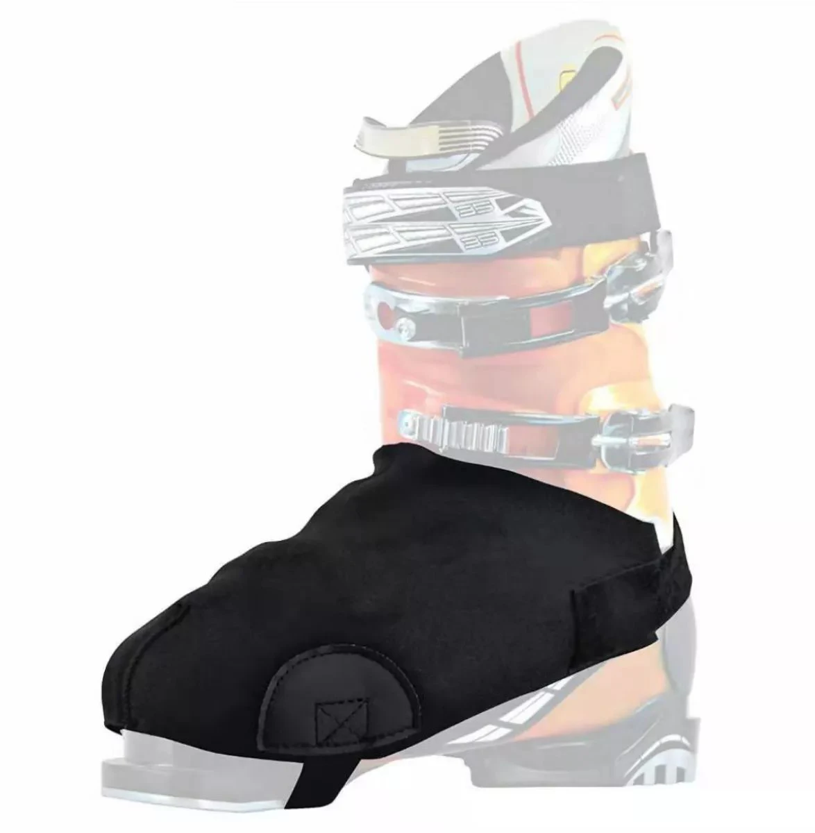 1 par botas de neve protetor cobre inverno ao ar livre botas de esqui e snowboard à prova dwaterproof água quente sapato cobre