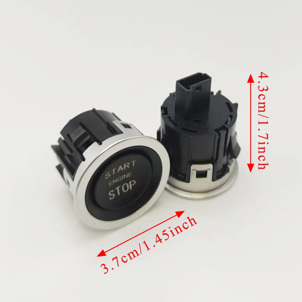LR094038 Schlüsselloser Zündungs-Motorstart-Stopp-Knopf für Range Rover L405 L494 Evoque L538 Discovery Sport L550 4-Pin-Schalter – Detail 4