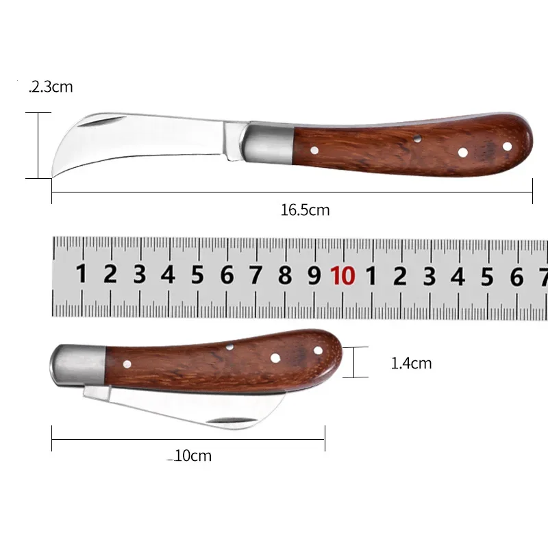 Falt pfropf messer Pfropf werkzeuge Pfropf messer profession eller Garten Obstbaum Pfropf schneider Holzgriff messer