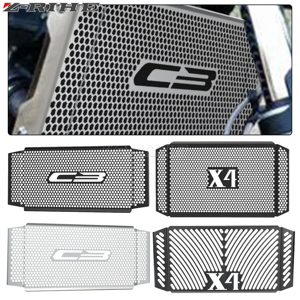 

For HONDA CB 1300 X4 1997-2003 CB1300 SC45 CB1300/S 2003-2024 2023 2022 2021 2020 Radiator Grille Grill Guard Cover Protector