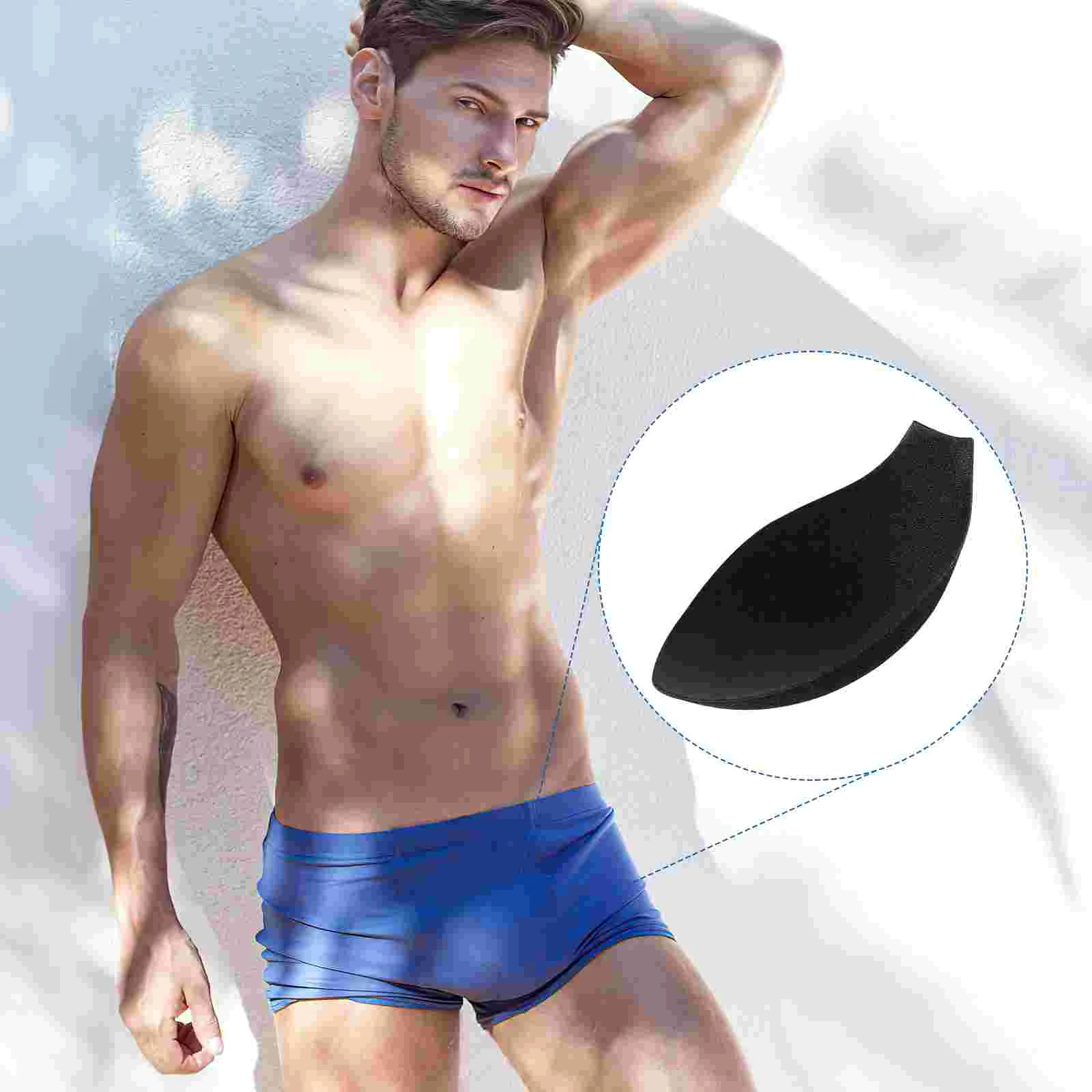 4 Pcs 's Panty Liner Outdoor Sports Pads Bulge Sponge for Breathable Pumps Enlargement Tear-resistant