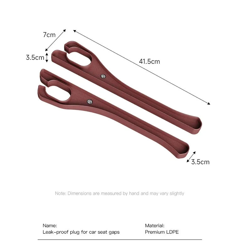2Pcs MG Flexible Seat Crevice Strip Gap Blocker Storage Accessory Fit MG ZS EV HS EHS PHEV MG3 MG4 MG5 MG6 MG7 GT ZR RX5 RX8 ONE