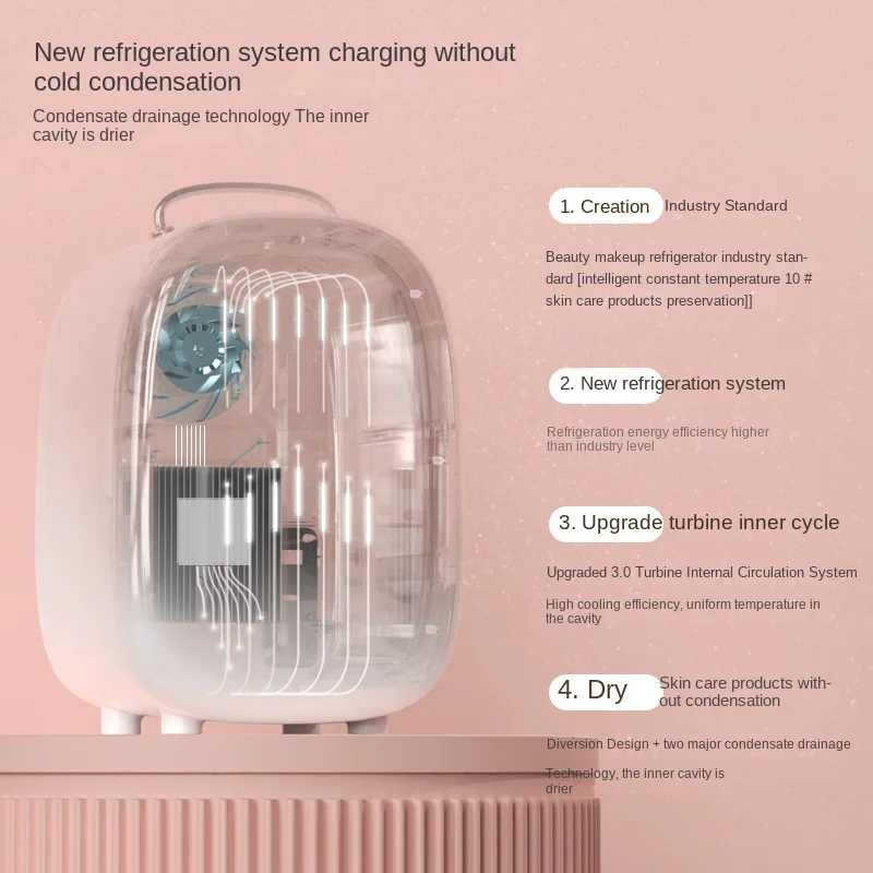 미니 소형 냉장고, 사무실 자동차 가정용 이중 목적 냉장 난방 미용 냉장고
